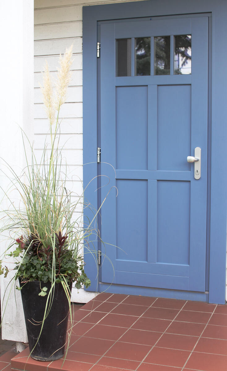 vysoká podzimní dekorace