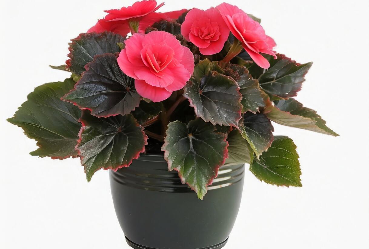 Begónie hlíznatá 'Tubby F1 Deep Rose' - Begonia tuberhybrida 'Tubby F1 Deep Rose'
