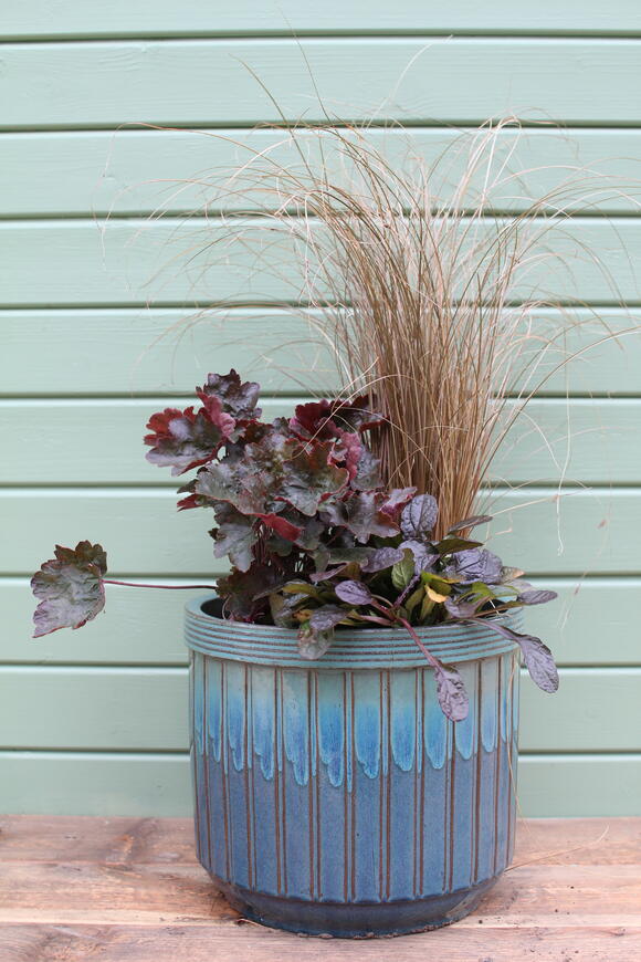 Inspirace podzimní truhlíky