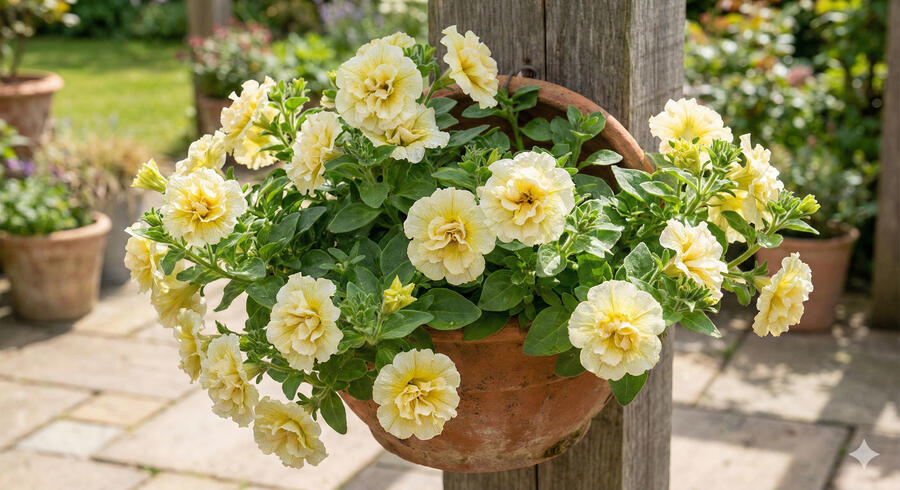 Petúnie 'Tumbelina Susanna' - Petunia hybrida 'Tumbelina Susanna'