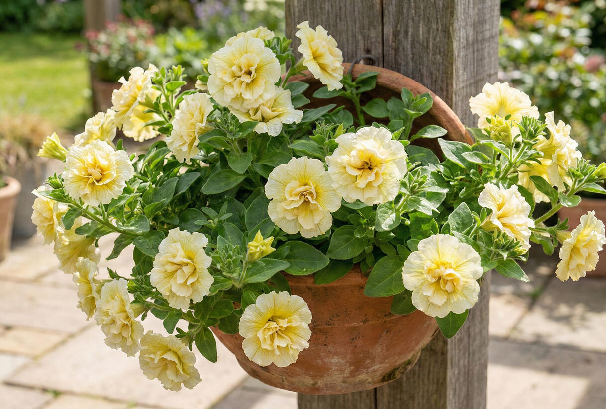 Petúnie 'Tumbelina Susanna' - Petunia hybrida 'Tumbelina Susanna'