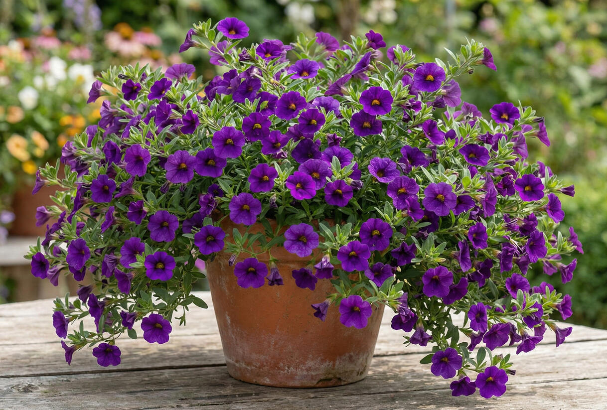 Minipetúnie, Million Bells 'Bloomtastic Purple' - Calibrachoa hybrida 'Bloomtastic Purple'
