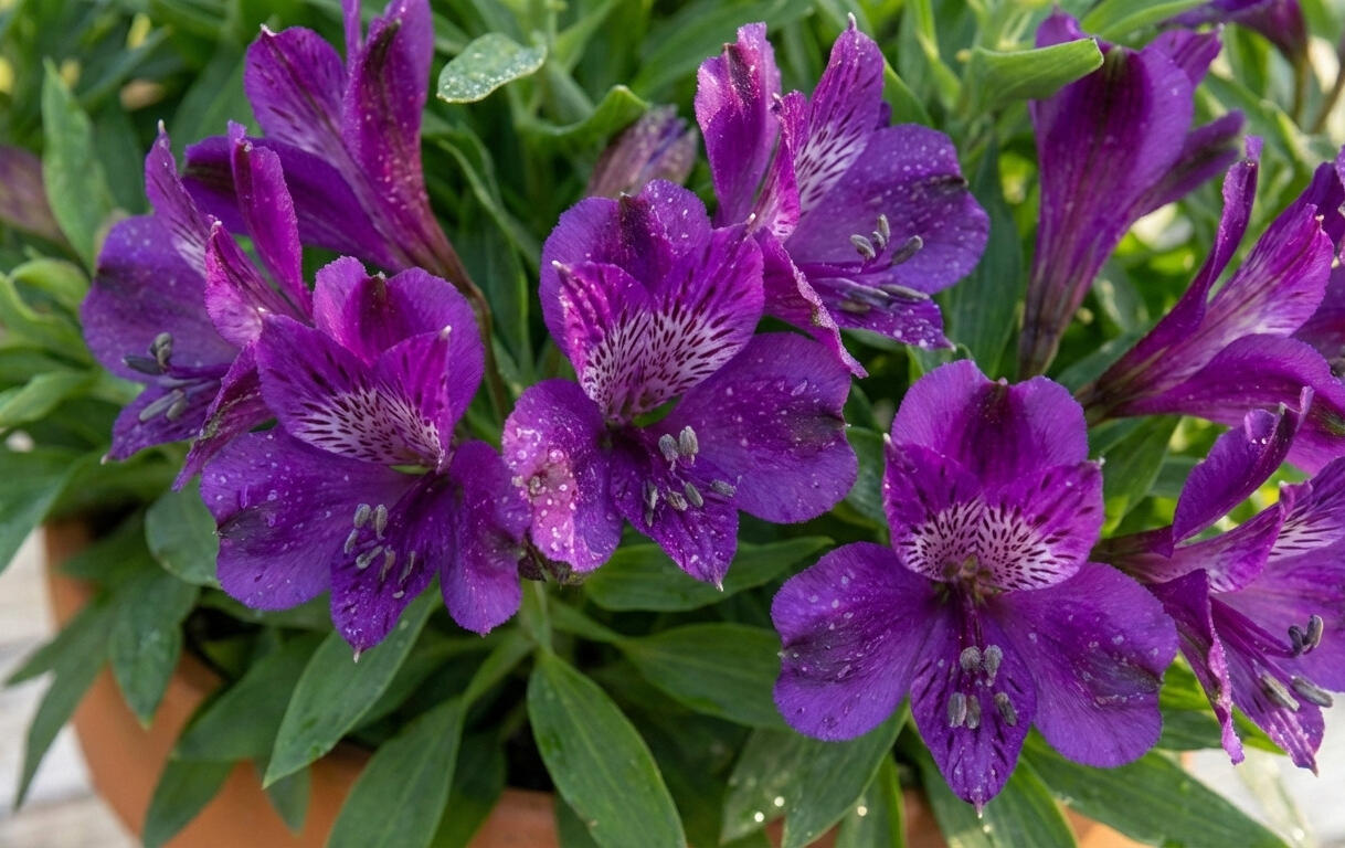 Alstromérie, boubelka 'Inticancha Indigo' - Alstroemeria hybrida 'Inticancha Indigo'