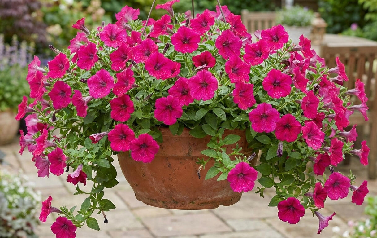 Petúnie 'Cascadias Fuchsia' - Petunia hybrida 'Cascadias Fuchsia'