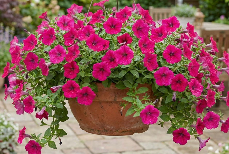 Petúnie 'Cascadias Fuchsia' - Petunia hybrida 'Cascadias Fuchsia'