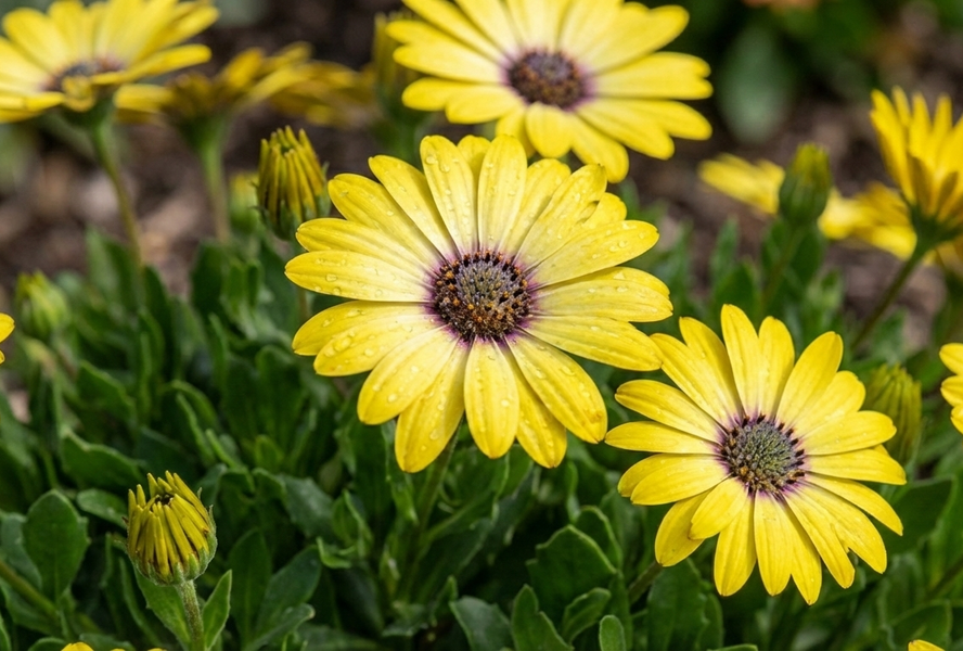 Dvoutvárka 'Tradewinds Yellow' - Osteospermum ecklonis 'Tradewinds Yellow'