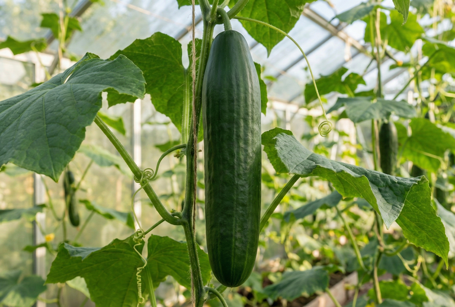 Okurka salátová skleníková 'Inga'- roubovaná - Cucumis sativus 'Inga' - roubovaná
