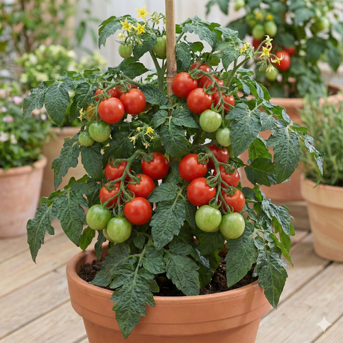 Rajče balkónové převislé 'Bejbínek' - Lycopersicon esculentum 'Bejbínek'