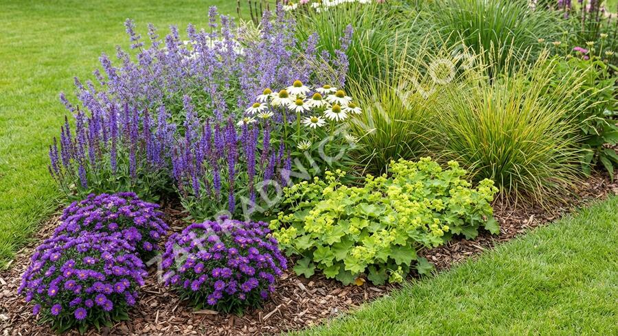 Kombinovaný záhon na slunce Malá reprezentativní zahrada - Malá reprezentativní zahrada