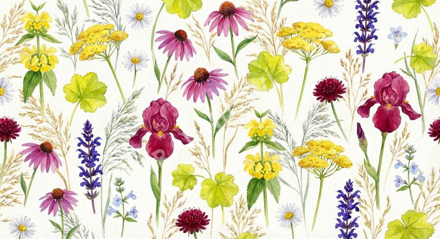 Trvalkový záhon na slunce Barvy léta - Barvy léta