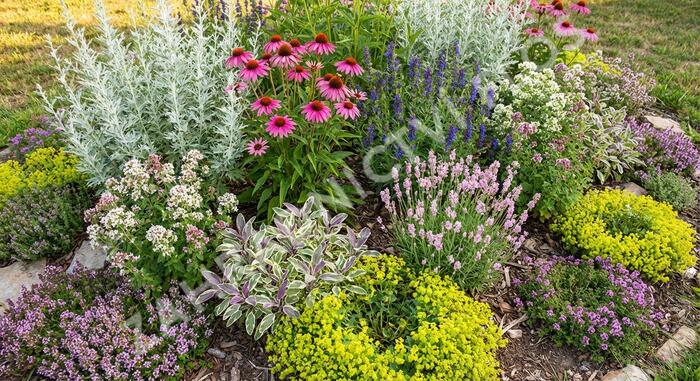 Bylinkový záhon Bylinková zahrádka - Bylinková zahrádka