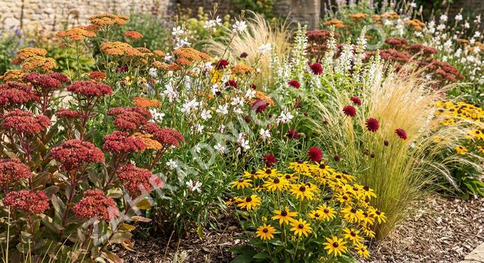 Trvalkový záhon na slunce Horké léto - Horké léto