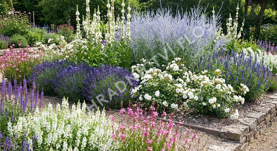 Trvalkový záhon na slunce Léto v Provence - Léto v Provence