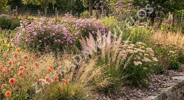 Trvalkový záhon na slunce Moderní luční zahrada - Moderní luční zahrada