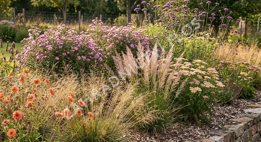 Trvalkový záhon na slunce Moderní luční zahrada - Moderní luční zahrada