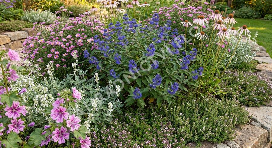 Trvalkový záhon na slunce Pastva pro včely - Pastva pro včely