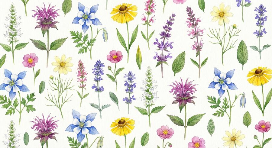 Trvalkový záhon na slunce Ráj včel - Ráj včel