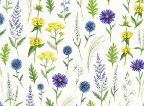 Trvalkový záhon na slunce Slunečná obloha - Slunečná obloha