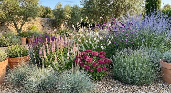 Kombinovaný záhon na slunce Středomořská zahrada - Středomořská zahrada