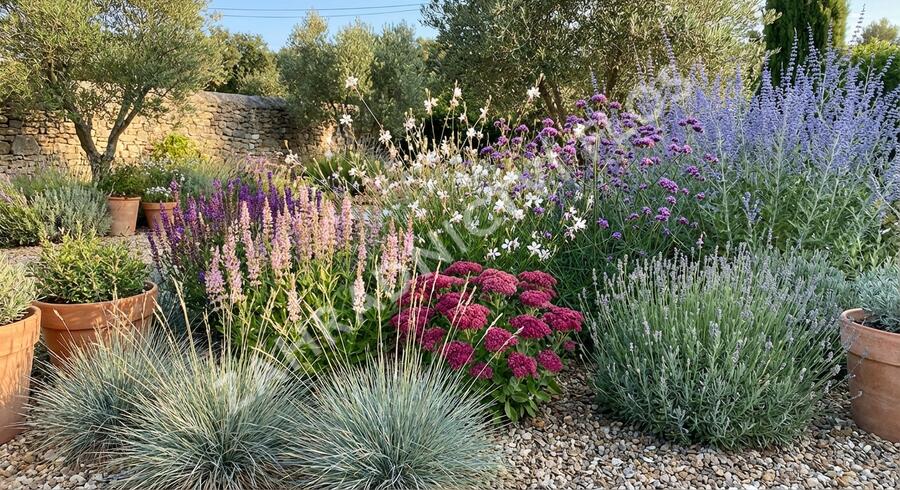 Kombinovaný záhon na slunce Středomořská zahrada - Středomořská zahrada