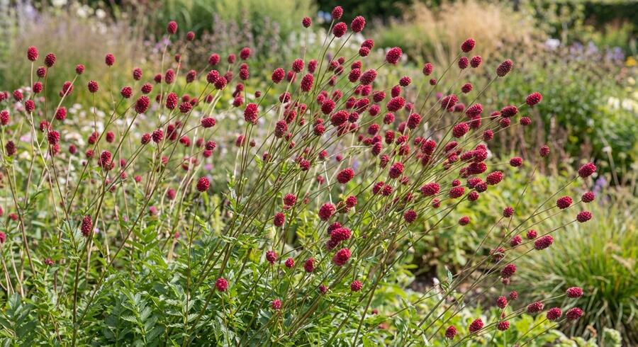 Krvavec 'Can be Raspberry' - Sanguisorba hybrid 'Can be Raspberry'
