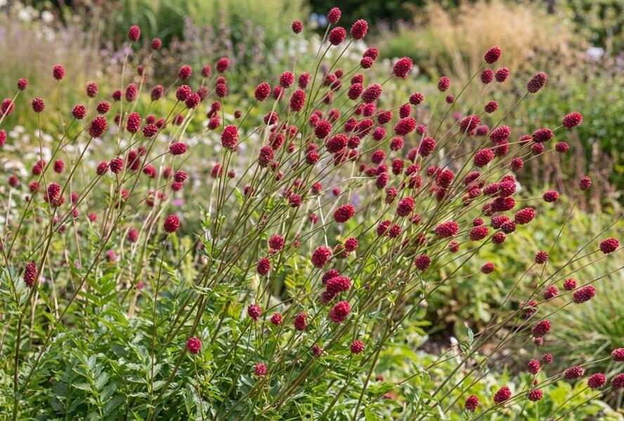 Krvavec 'Can be Raspberry' - Sanguisorba hybrid 'Can be Raspberry'