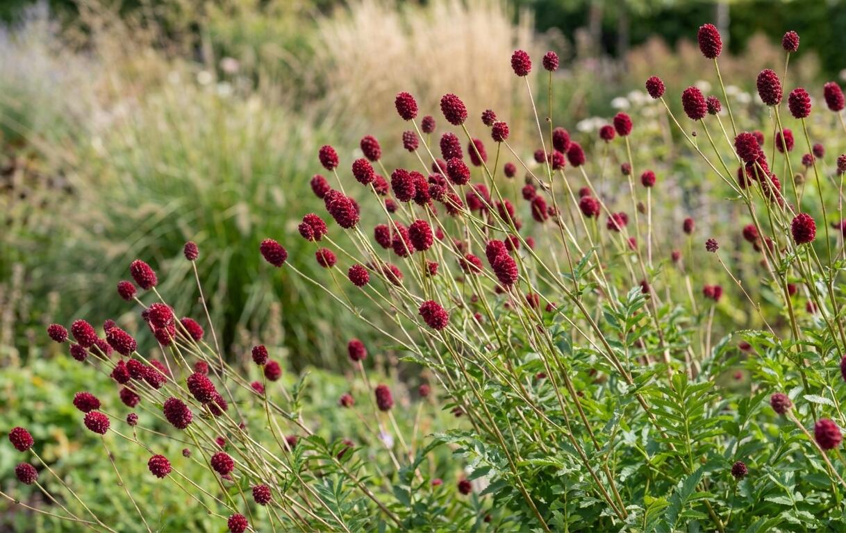 Krvavec toten 'Crimson Queen' - Sanguisorba officinalis 'Crimson Queen'