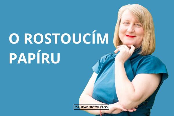 O rostoucím papíru
