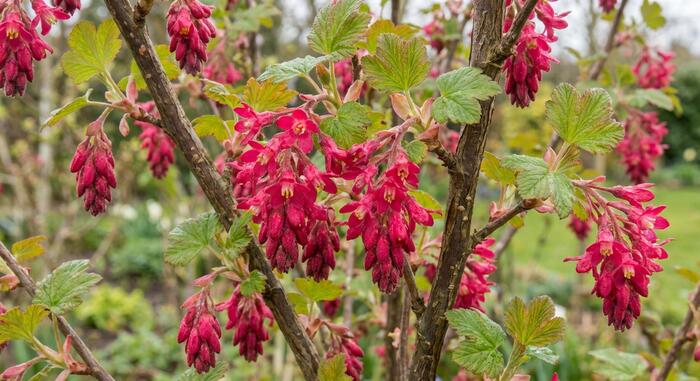 Meruzalka krvavá 'Pulborough Scarlet' - Ribes sanguineum 'Pulborough Scarlet'