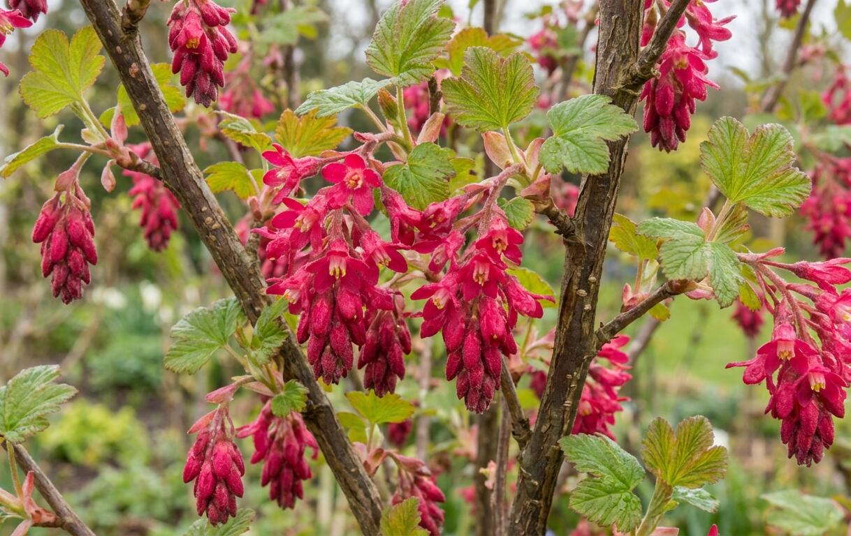 Meruzalka krvavá 'Pulborough Scarlet' - Ribes sanguineum 'Pulborough Scarlet'