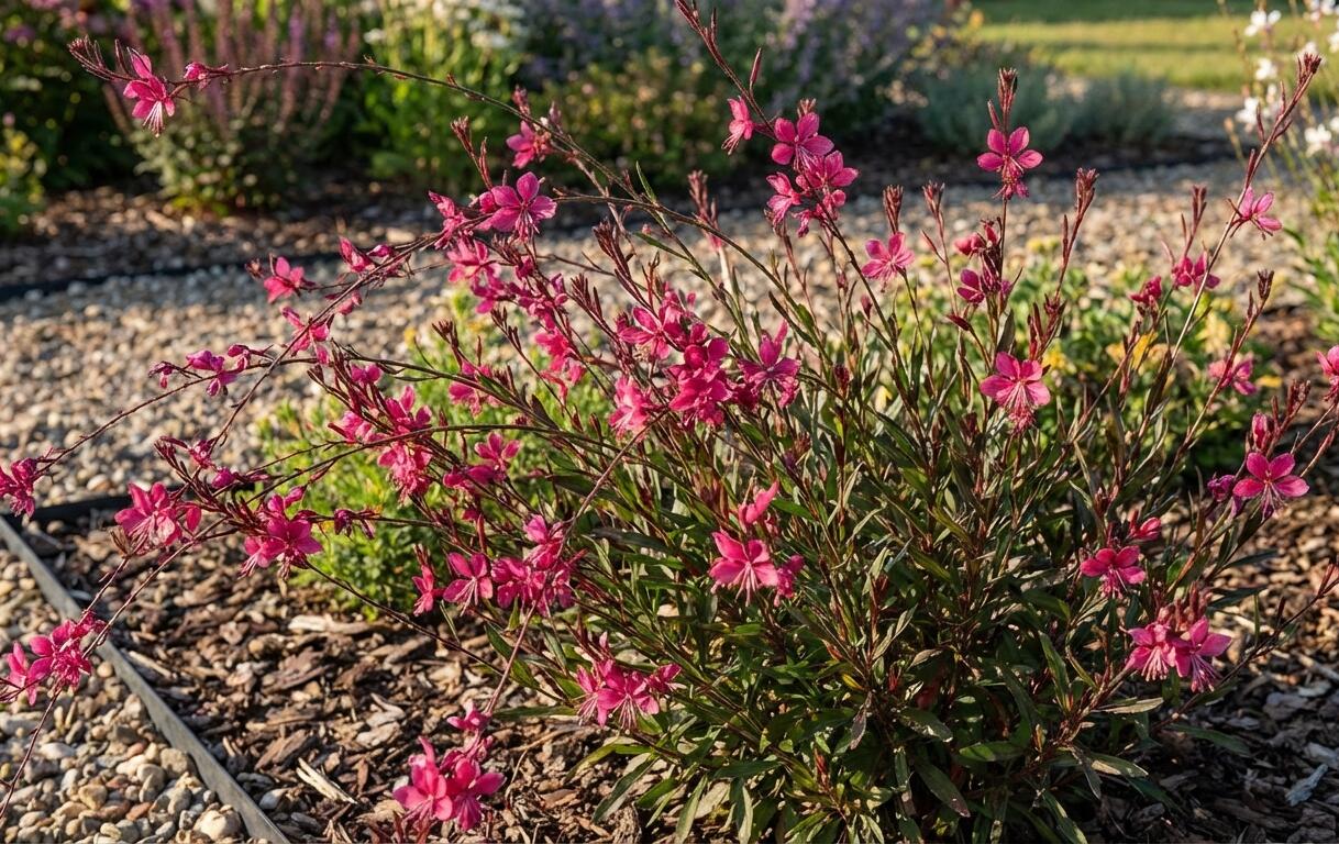 Svíčkovec 'Steffi Dark Rose' - Gaura lindheimeri 'Steffi Dark Rose'