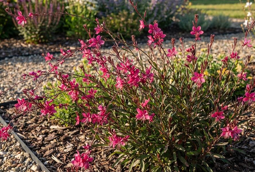 Svíčkovec 'Steffi Dark Rose' - Gaura lindheimeri 'Steffi Dark Rose'