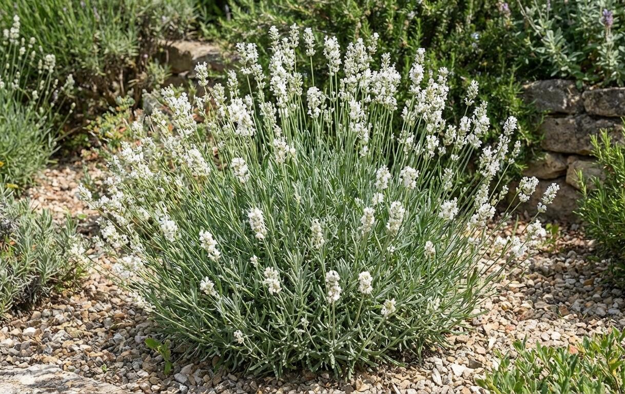 Levandule úzkolistá 'Lamorosia White' - Lavandula angustifolia 'Lamorosia White'