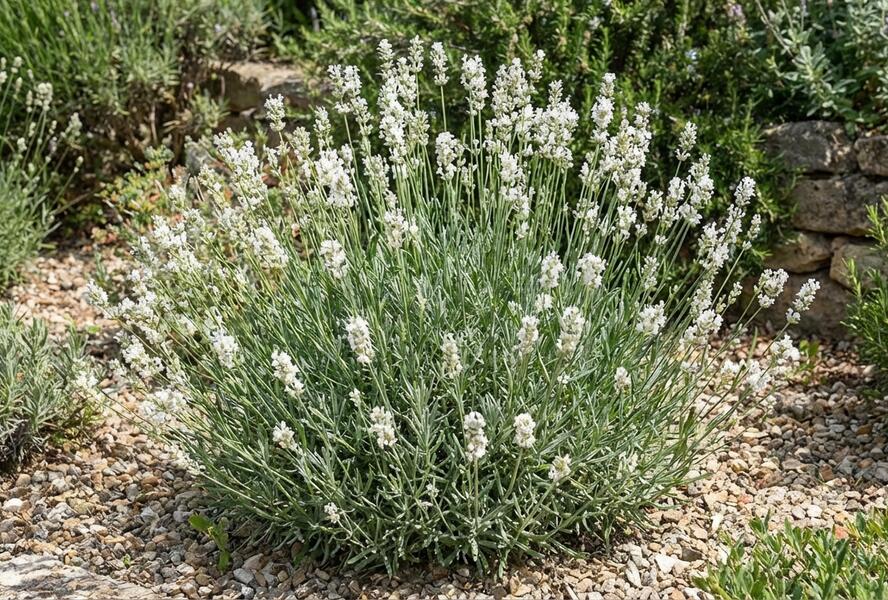 Levandule úzkolistá 'Lamorosia White' - Lavandula angustifolia 'Lamorosia White'