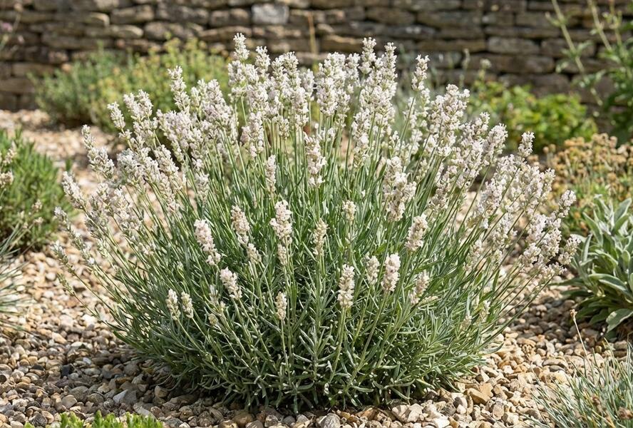 Levandule úzkolistá 'Not Normal Compact White Blush' - Lavandula angustifolia 'Not Normal Compact White Blush'