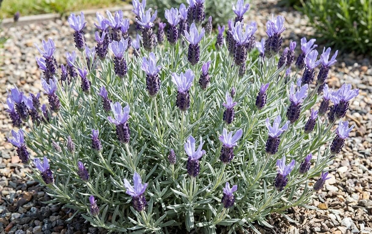 Levandule korunkatá 'Lovendula Silver Blue' - Lavandula stoechas 'Lovendula Silver Blue'