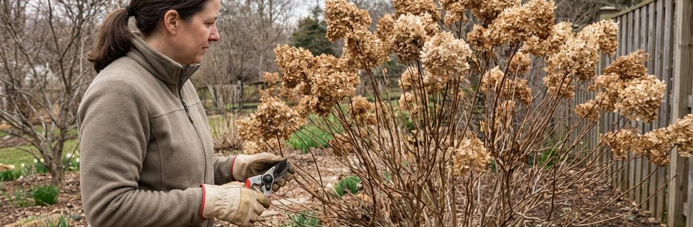 jak stříhat hortenzie