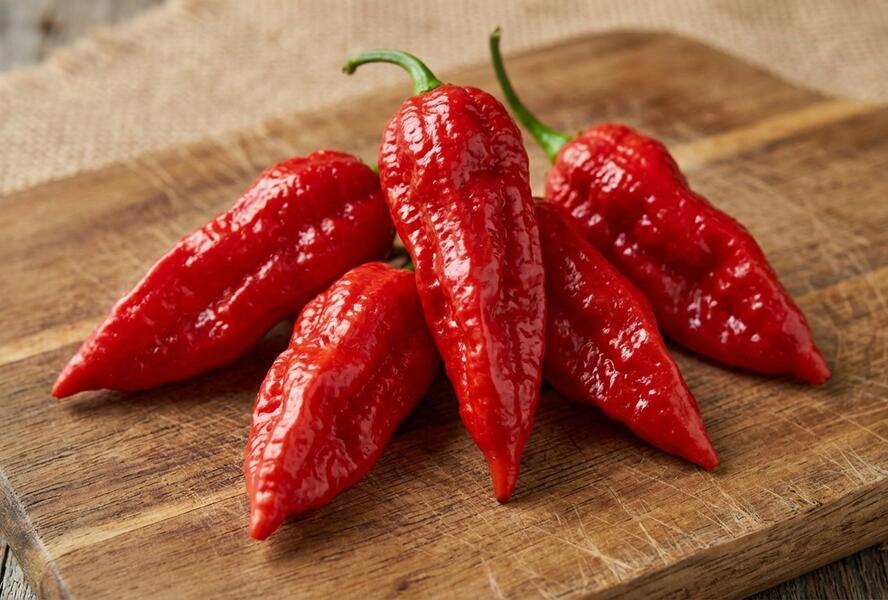 Paprika chilli 'Draco Red' - Capsicum annuum 'Draco Red'