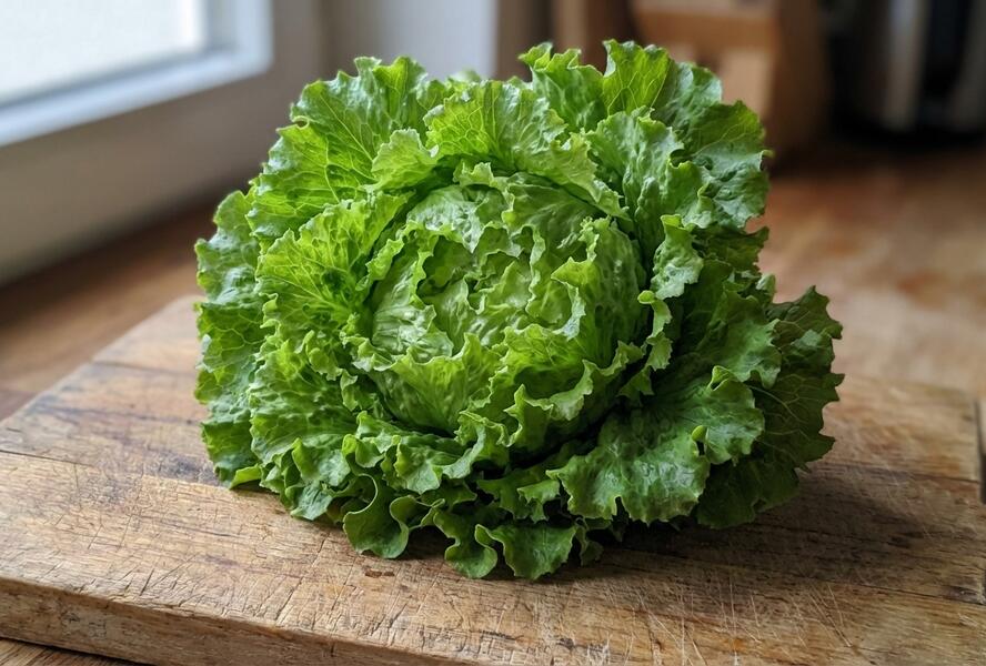 Salát hlávkový 'Batavus' - Lactuca sativa var. capitata 'Batavus'