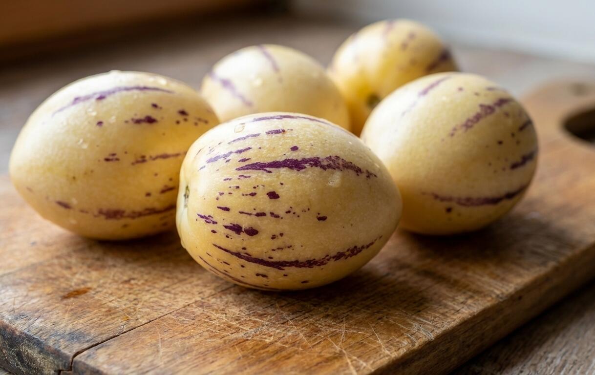 Pepíno 'Pepino' - Solanum muricatum 'Pepino'