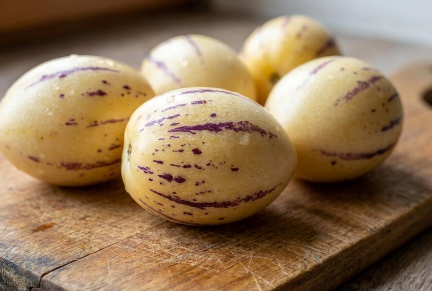 Pepíno 'Pepino' - Solanum muricatum 'Pepino'