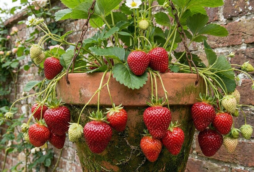 Jahodník stáleplodící 'Montana' F1 - Fragaria ananassa 'Montana' F1