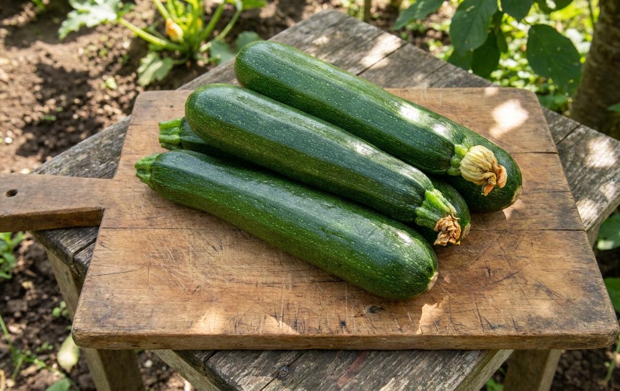Cuketa 'Kimber' F1 - roubovaná - Cucurbita pepo v. giromontina 'Kimber' F1 - roubovaná