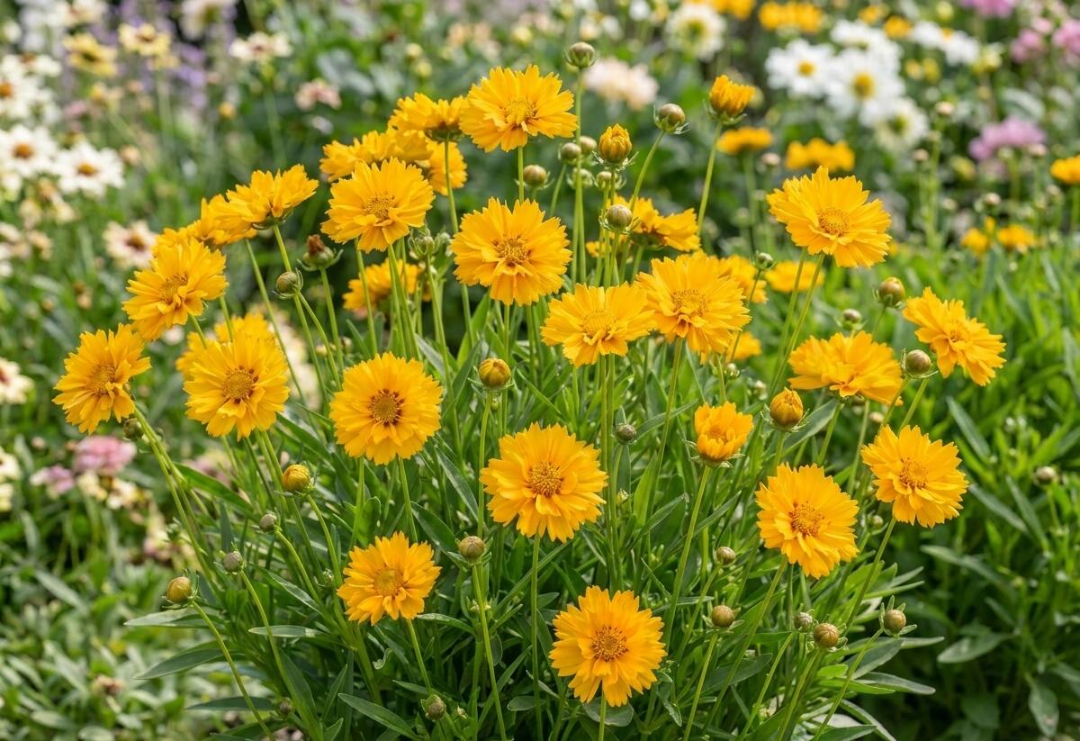 Krásnoočko velkokvěté 'Andiamo Semi Double' - Coreopsis grandiflora 'Andiamo Semi Double'