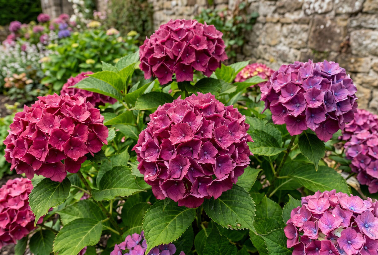 Hortenzie velkolistá 'Sibilla' - Hydrangea macrophylla 'Sibilla'