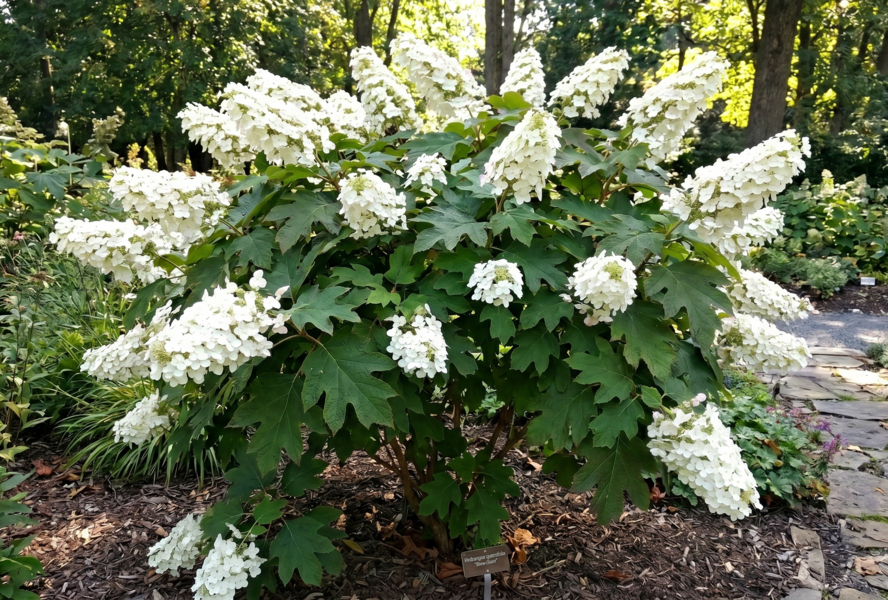 Hortenzie dubolistá 'Snow Giant' - Hydrangea quercifolia 'Snow Giant'