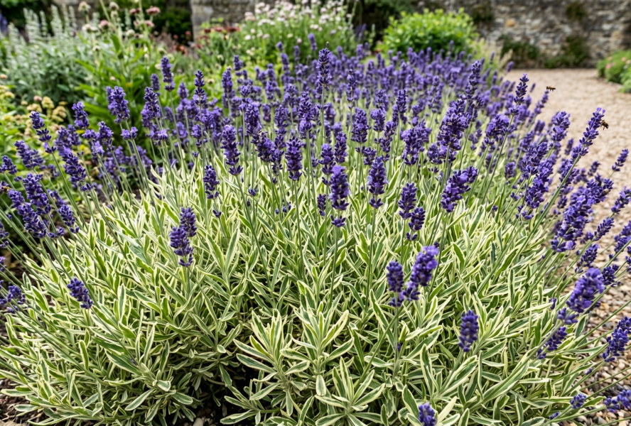 Levandule úzkolistá 'Platinum Blonde' - Lavandula angustifolia 'Platinum Blonde'