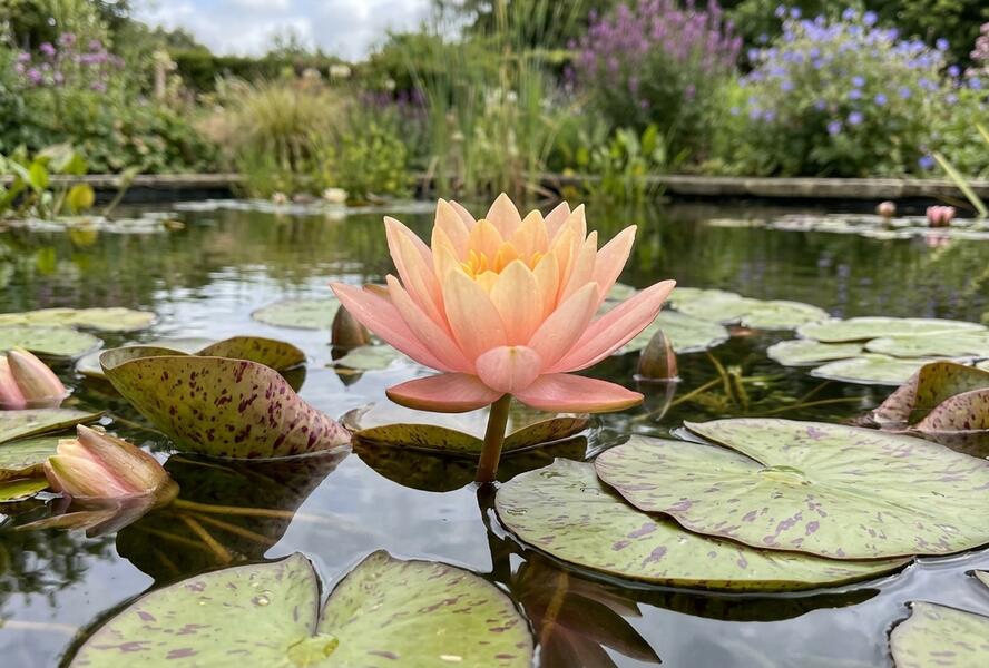 Leknín 'Barbara Dobbins' - Nymphaea 'Barbara Dobbins'