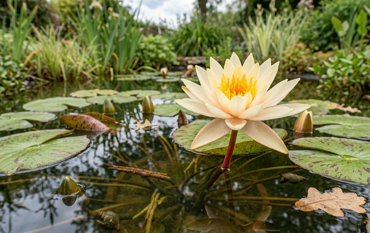 Leknín 'Concordia' - Nymphaea 'Concordia'