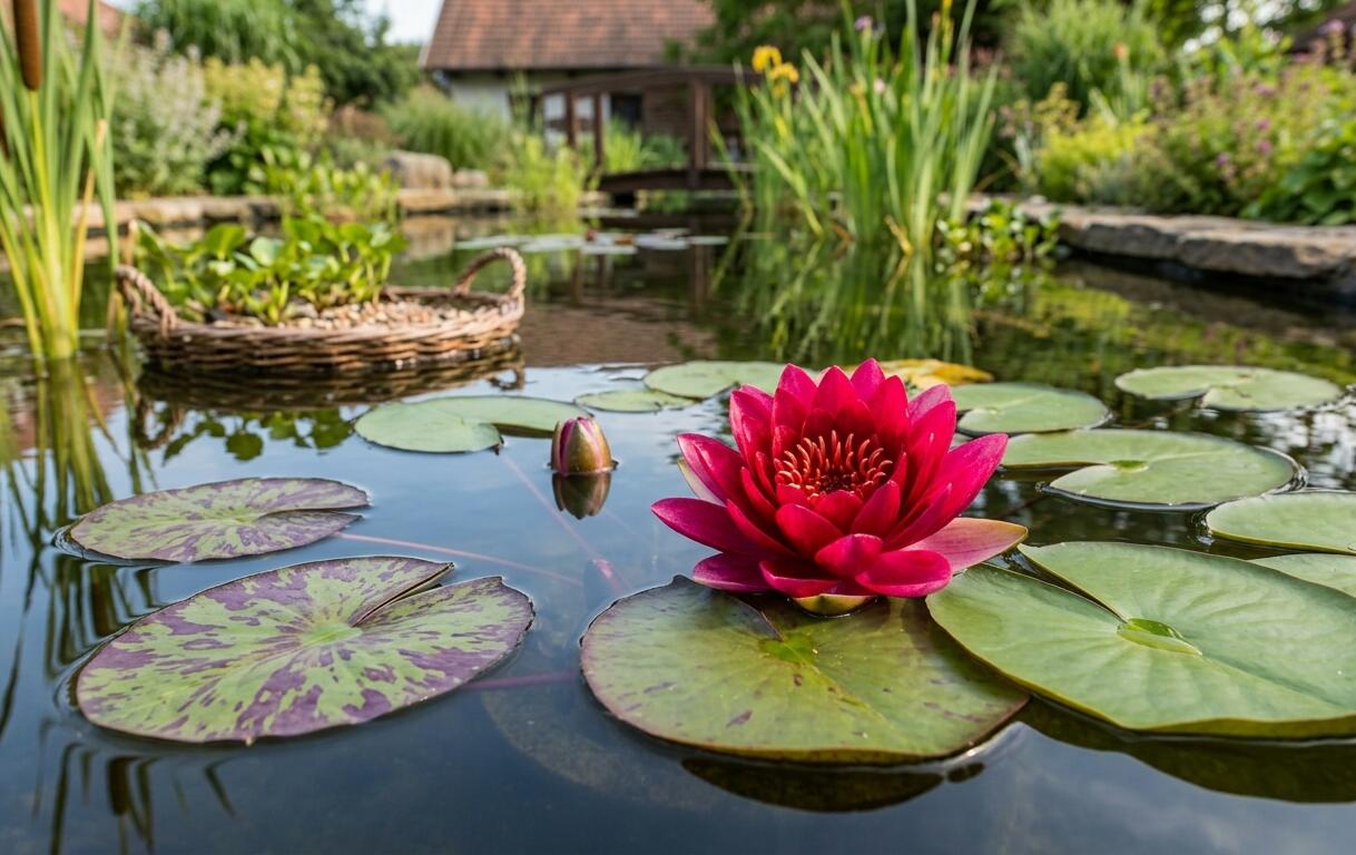Leknín 'Laydekeri Fulgens' - Nymphaea 'Laydekeri Fulgens'